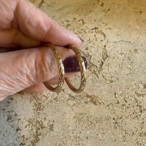 Elegant Gold Hoop Earrings